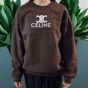 Dark Brown Crewneck Sweater
